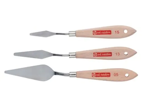 Schildersmes, Set Met 3 Stuks