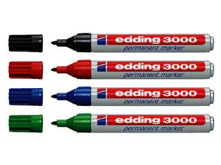 Viltstift edding 3000 rond groen 1.5-3mm - 2