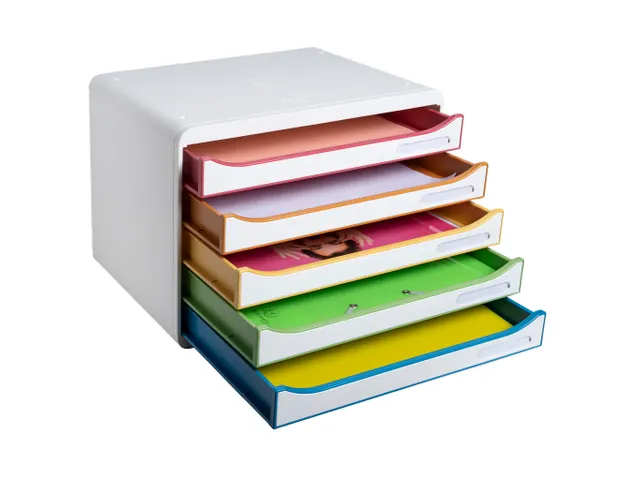 Exacompta Big Box Plus Horizon Ladekastje Kunststof Wit 5 Lades