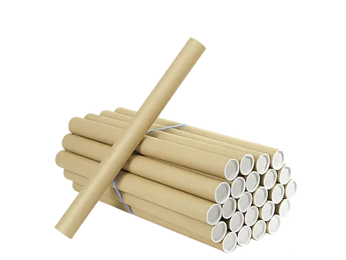 Verzendkoker Rond 1170x60mm Bruin 5 stuks