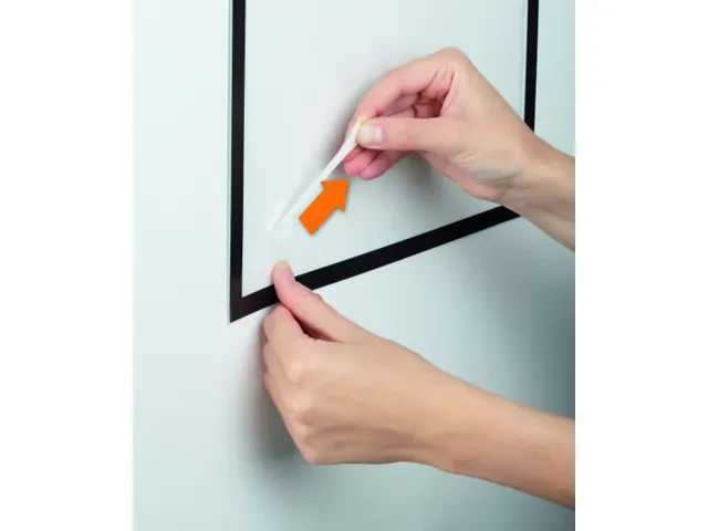 OUTLET Duraframe Zelfklevend Kader Wallpaper A3 Zwart