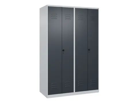 PBM-locker,HxBxD 1850x1200x500mm,4vak,vak B 300mm,draaigrendel