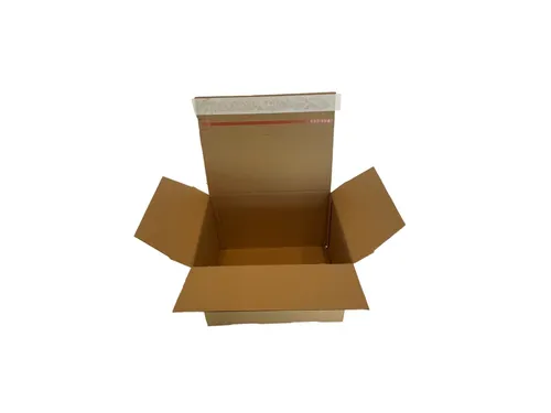 Verzenddoos Quickbox IEZZY 310x230x160mm B-golf bruin 10 stuks
