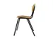 chaise empilable,structure noir,assise bois,assise H 460mm