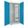 verticale kast,HxBxD 1950x1000x600mm,RAL7035,front RAL5012