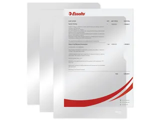 L-map Esselte Standaard A4 Pp Transparant 0.11mm - 12
