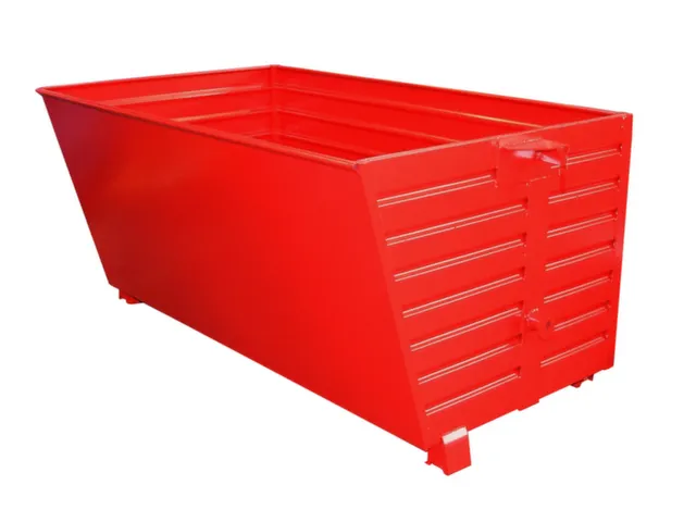 Kiepbak 1000x2000x1200mm 2m³ 170kg 2000kg Ral3000