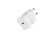 Chargeur mural OtterBox EU USB-C 20W + câble 1m blanc