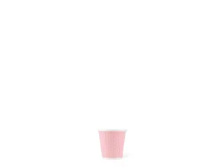 Beker porselein Les Artistes Paris 80ml met siliconen grip Roze - 1