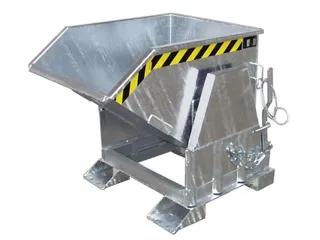 Kiepbak Hxbxd 1070x1950x1430mm 1.5m³ Draagverm. 3000kg Vuurverzinkt - 2