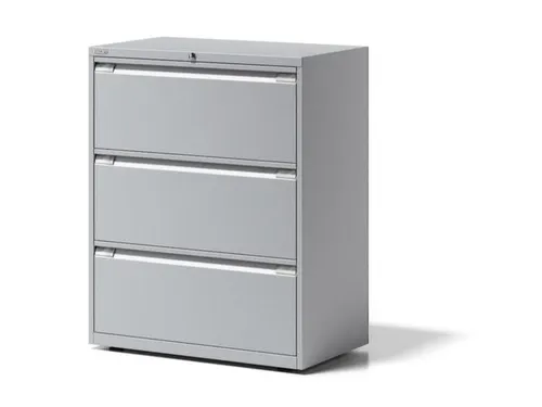 hangmappenkast,HxBxD 1000x800x470mm,3hangmappenframes,romp lichtgrijs