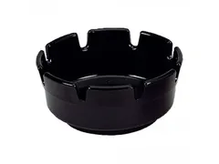 Asbak melamine 10cm zwart