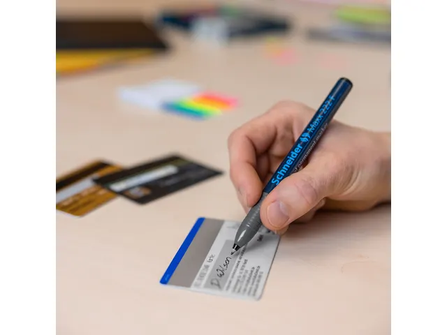 Universele marker Schneider Maxx 222 F permanent rood