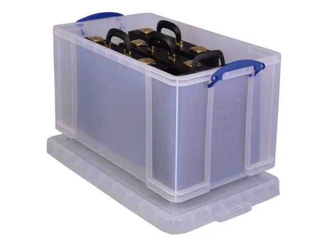 Opbergdoos 84 Liter Transparant Standaard