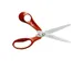Schaar Fiskars Classic universeel 21cm links rood