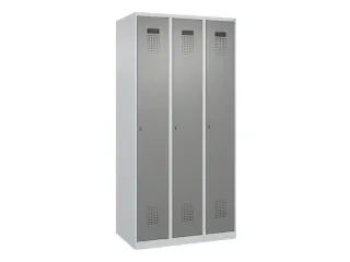 locker voor scheiding van kleding,HxBxD 1850x900x500mm,3vak - 2