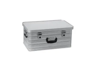 Aluminium transportbox,HxLxB 265x585x405mm,45l,wanden gesloten - 1