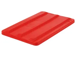 Deksel Voor Verrijdbare Rechthoekige Bak 135 Liter Rood