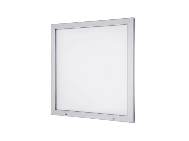 Vitrine d'affichage verrouillable Alpha Indoor/Outdoor 12xA4 argent
