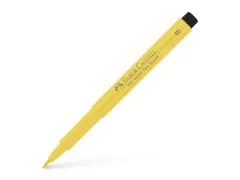 Tekenstift Faber-Castell Pitt Artist Pen Brush 108 donker cadmium geel