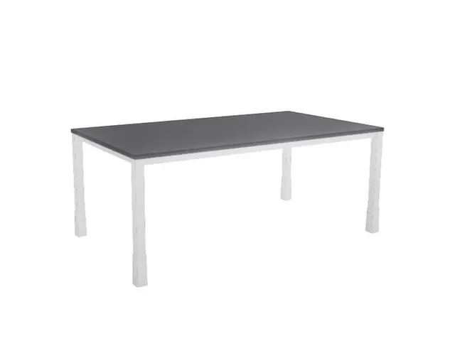 In hoogte verstelbaar bureau,HxBxD 720-840x1800x1000mm,CC-zwart