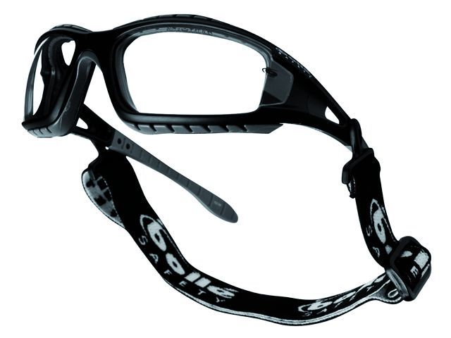 Veiligheidsbril Tracker II Zwart Polycarbonaat Blank | VeiligheidsbrillenOnline.nl