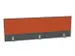 panneau de rehausse,p. table de bureau,MS-gris foncé,BN3012-orange