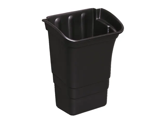 Afvalbak Rubbermaid 30,3L Noir