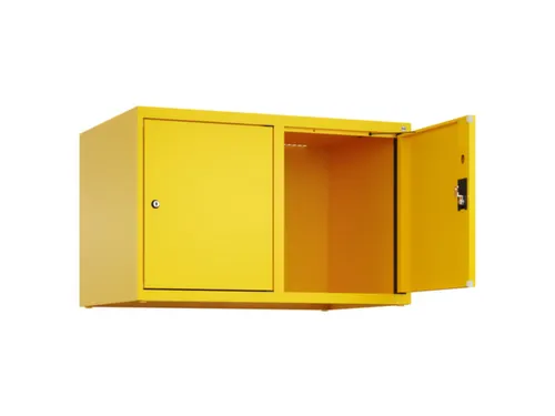 opzetkast,v. locker,2vak.,vak B 400mm,HxBxD 500x800x500mm,cilinderslot