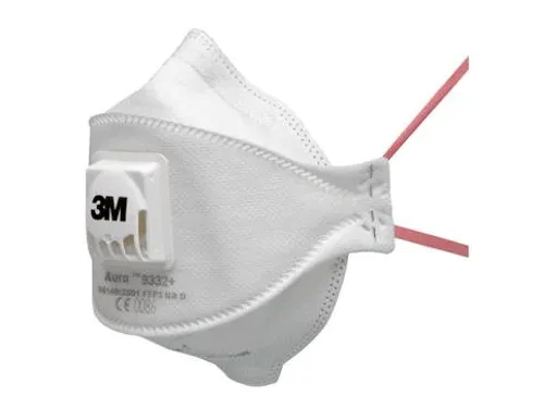 3M Aura 9332+ stofmasker FFP3 NR D met uitademventiel in bulkverpakkin
