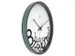 Horloge murale 30cm - Silencieux - Plastique - nXt Dropped Numbers
