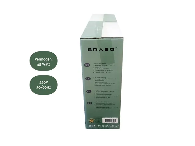 Statiefventilator BRASQ F300 Ø 40cm wit