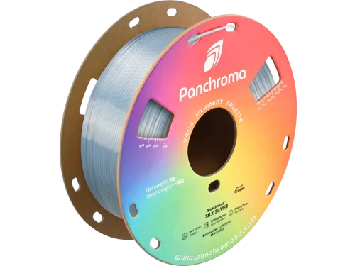 Polymaker 3D printer Filament Panchroma PLA Silk 1,75mm Zilver 1kg