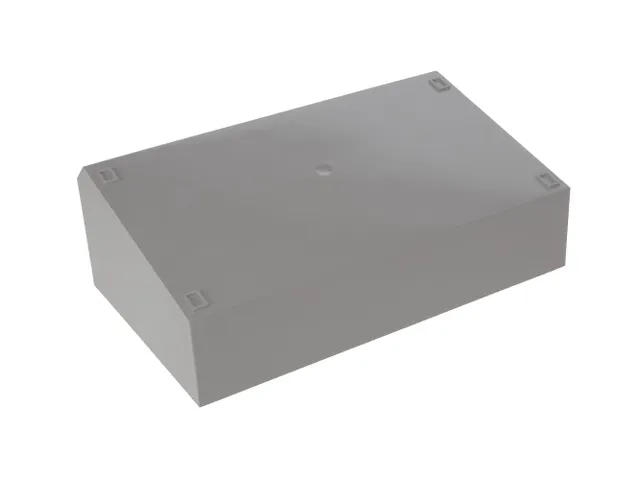 Pult 36 Behuizing - Donkergrijs 216x130x77.7mm