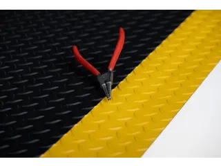 werkplek-vloerbedekking,mat,LxB 900x600mm,PVC,ruitprofiel - 7