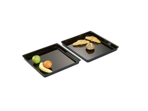 Bak 410x410x40mm Zwart