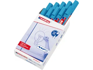 Edding 385 Flipchart effect marker Lichtblauw - 6