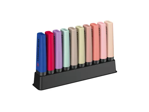 Markeerstift STABILO Boss Wildflower NatureColors 10 stuks assorti
