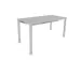 In hoogte verstelbaar bureau,HxBxD 720-840x1200x600mm,MP-lichtgrijs