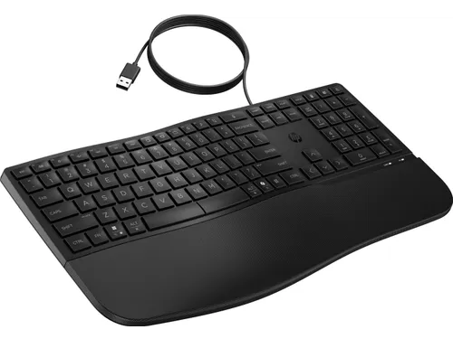480 Comfort Wired-toetsenbord zwart AZERTY