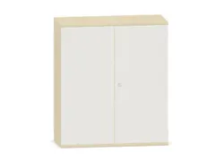 kantoorkast,HxBxD 1150x1000x430mm,decor romp esdoorn,decor front wit