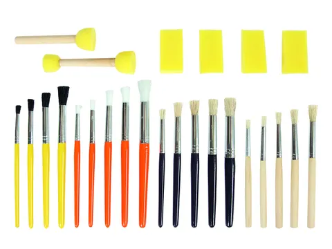 Kwasten en penselenset Conda 25-delig