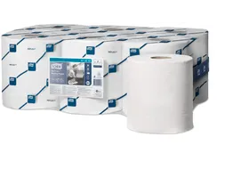 Tork 473242 Poetspapier M4 1-Laags Centerfeed Smartcore Wit
