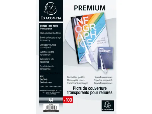 PK 100 inbindkaft PV C 30/100 A4 transp