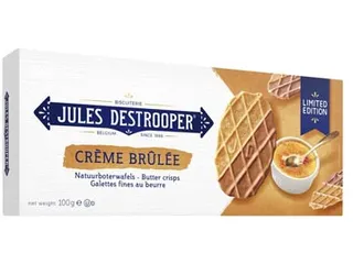 J.destrooper Boterwafel Crème Brûlée 100G - 1