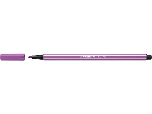 Viltstift STABILO Pen 68/60 medium vergrijsd violet