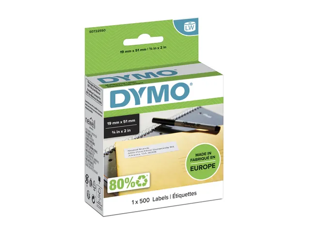 Etiket Dymo 11355 Labelprint 19x51mm
