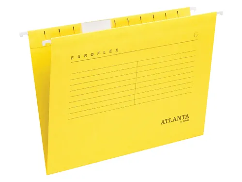 Hangmap Euroflex A6527-424 verticaal A4 V-bodem geel