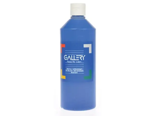 Plakkaatverf Gallery 500ml Donker Blauw
