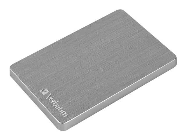 VERBATIM STORE 'N' GO ALU SLIM HDD 1TB 53662 USB 3.2 external Grijs